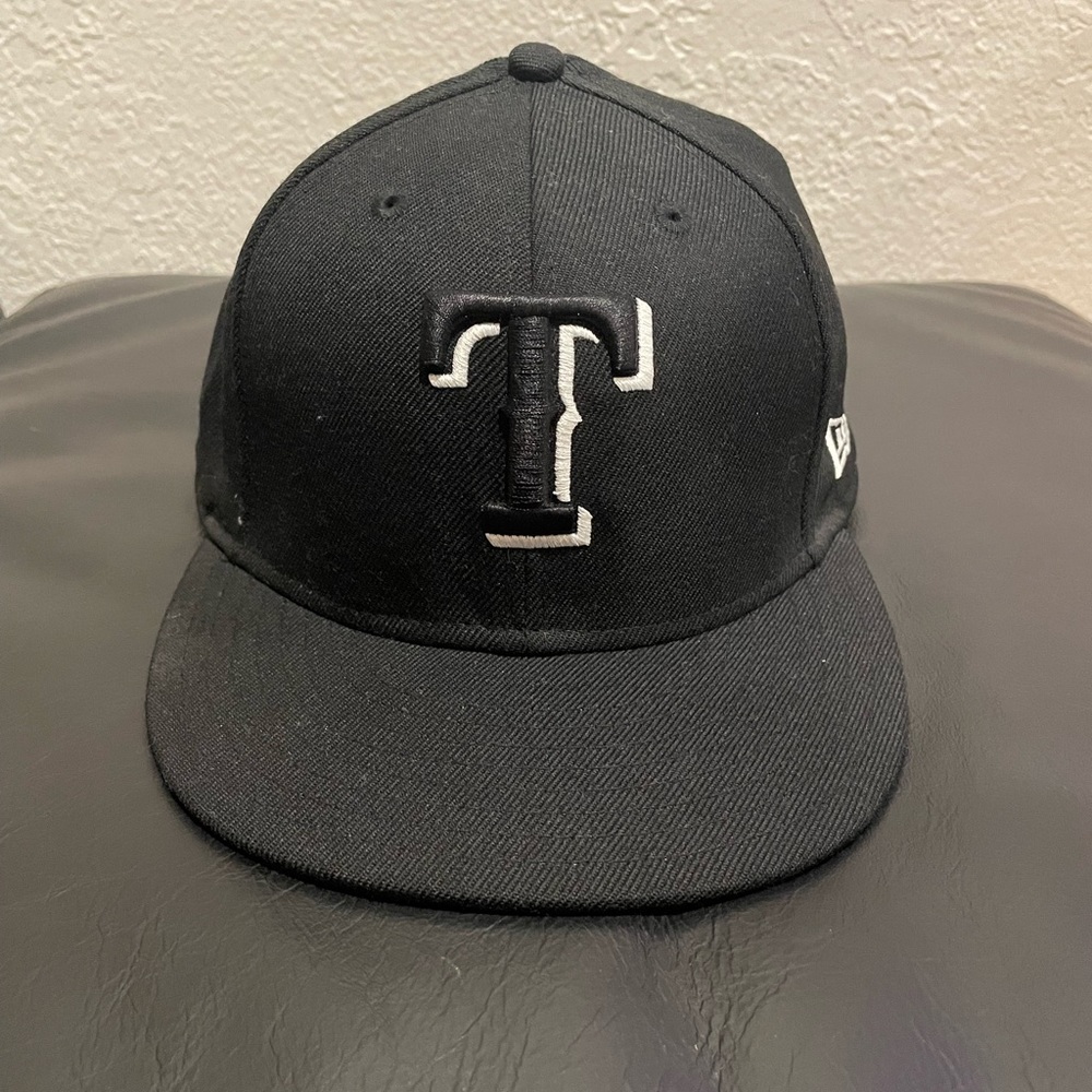 Texas Rangers Fitted Cap Size 8